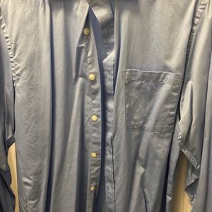 Men’s Michael Kors blue dress shirt